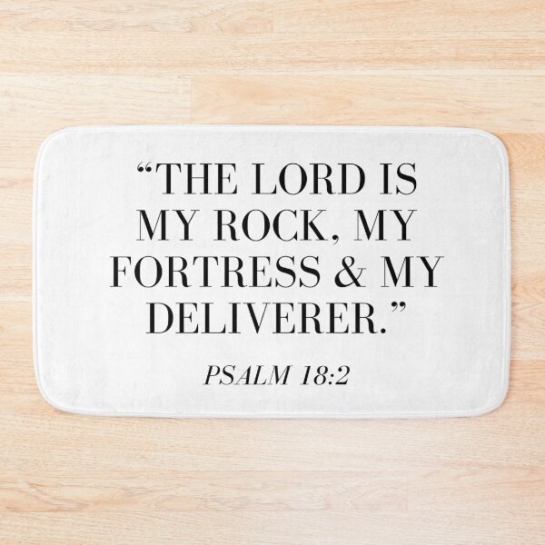 Item preview, “THE LORD IS MY ROCK, MY FORTRESS & MY DELIVERER.” PSALM 18:2 designed and sold by successmom.