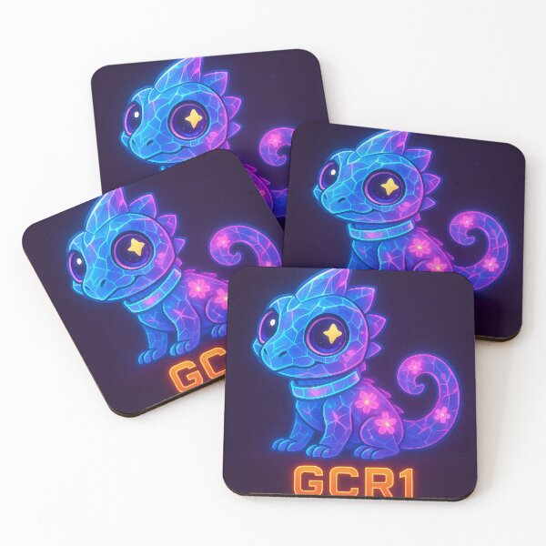 Item preview, GCR1 Neon Cosmic Gecko designed and sold by GCR1.