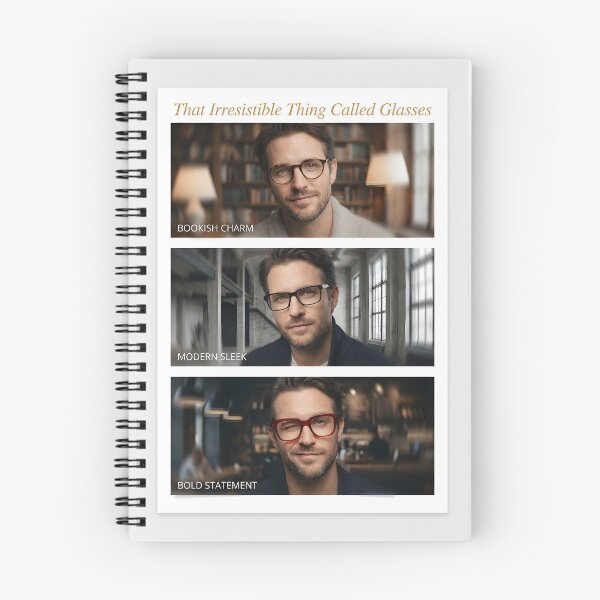 Item preview, Modern Glasses Aesthetic Poster – Bookish, Sleek & Bold Styles designed and sold by AbstractAuraArt.