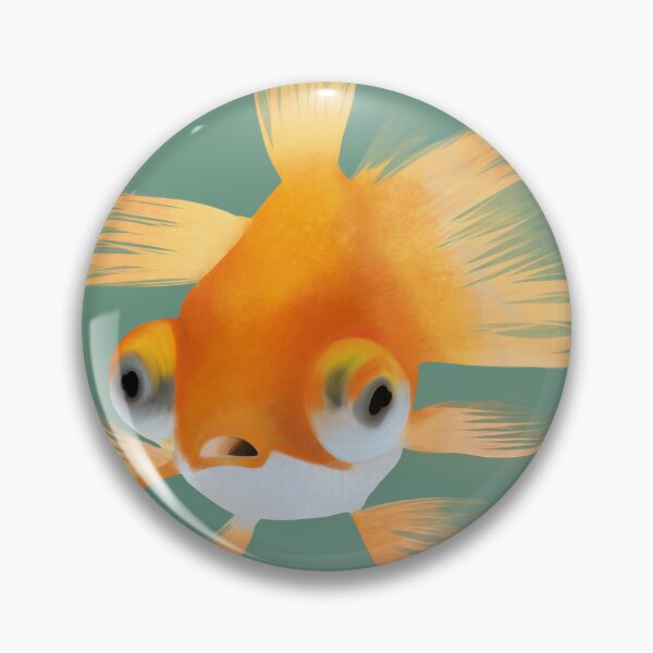 Item preview, Surprised Goldfish designed and sold by KnotsAndJotsArt.