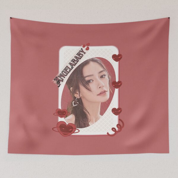 Item preview, Angelababy – Yang Ying (杨颖) Chinese Actress Cdrama China Entertainment  Chinese Actor Cdrama Chinese Entertainment Card Red Aesthetic Collage Design designed and sold by AJUNICE STUDIO.