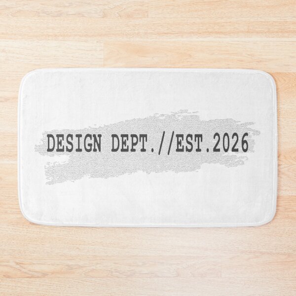 Item preview, DESIGN DEPT. // EST. 2026 - Industrial Streetwear Typography designed and sold by NicolasMar.