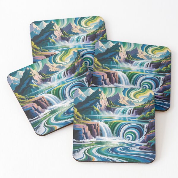 Item preview, Мajestic mountain waterfall  designed and sold by Lilashakti ⭐️ ⭐️ ⭐️ ⭐️ ⭐️.