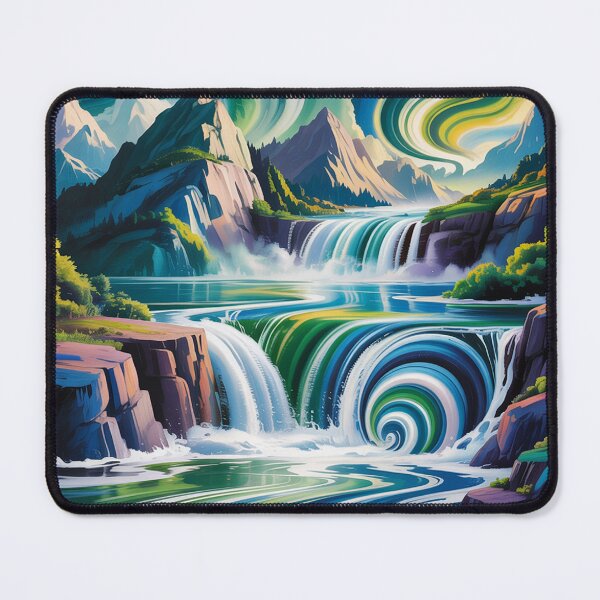 Item preview, Мajestic mountain waterfall designed and sold by Lilashakti ⭐️ ⭐️ ⭐️ ⭐️ ⭐️.