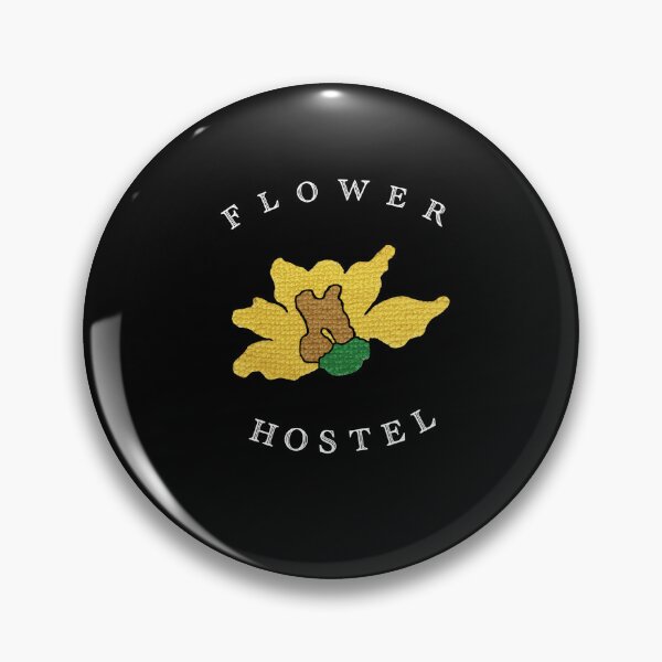 Item preview, Flower Hostel (black) designed and sold by Delilah Summerer.