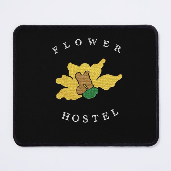 Item preview, Flower Hostel (black) designed and sold by Delilah Summerer.