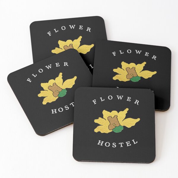 Item preview, Flower Hostel (black) designed and sold by Delilah Summerer.