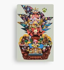 DBZ MASHUP Canvas Print