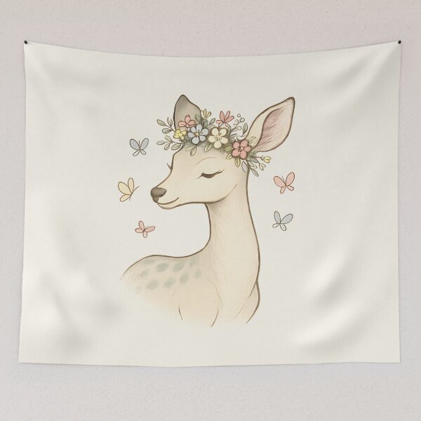 Item preview, Deer Flower Crown designed and sold by SignumShop.