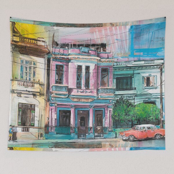 Item preview, Havana, Cuba painting. designed and sold by GalleryKauffeld.