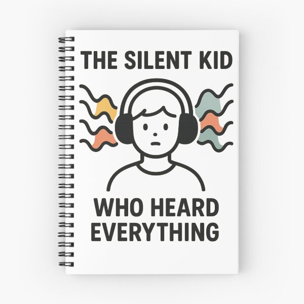 Item preview, The Silent Kid Who Heard Everything designed and sold by HiteshArt111.