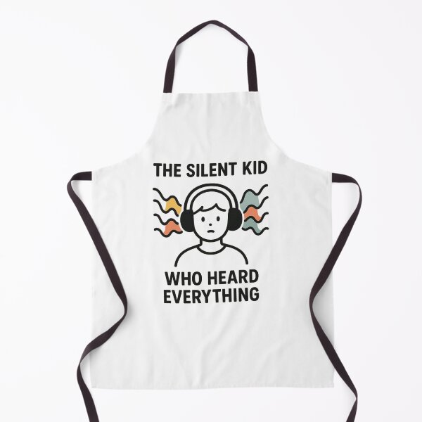 Item preview, The Silent Kid Who Heard Everything designed and sold by HiteshArt111.