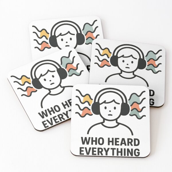 Item preview, The Silent Kid Who Heard Everything designed and sold by HiteshArt111.