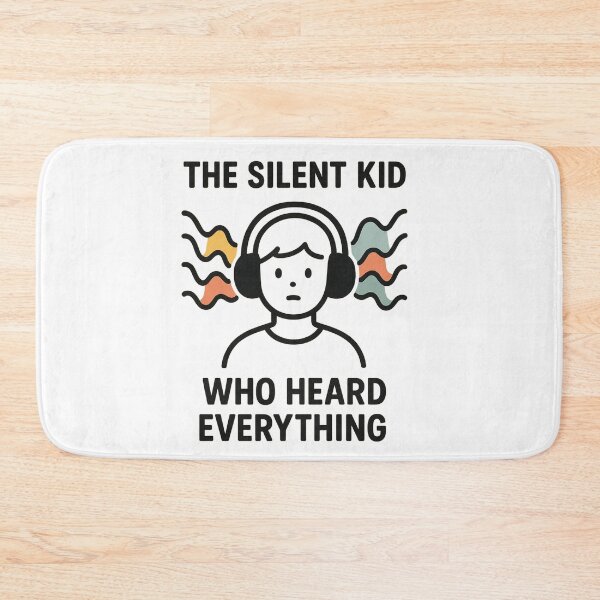 Item preview, The Silent Kid Who Heard Everything designed and sold by HiteshArt111.
