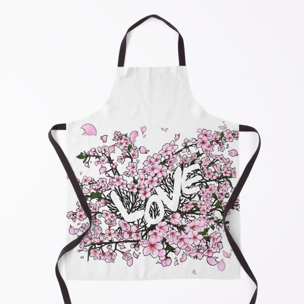 Item preview, Cherry Blossoms with a heart and Love in the middle- white designed and sold by -short- & EPIC shop.
