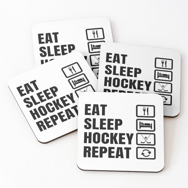 Item preview, Eat Sleep Hockey Repeat – Women’s Ice Hockey Life vintage designed and sold by HumansStuck12.