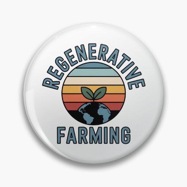 Item preview, Regenerative Farming Retro Earth Sustainability Lover designed and sold by chattsuede.