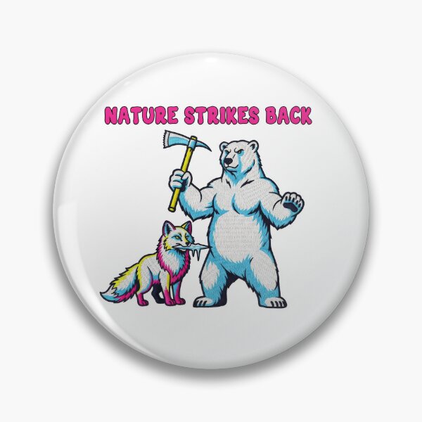 Item preview, Nature Strikes Back Polar Bear Climate Change designed and sold by TeeARTHY.