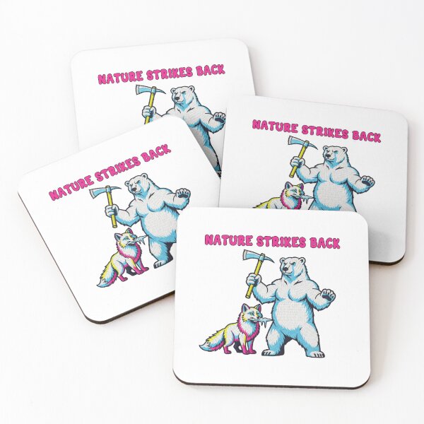 Item preview, Nature Strikes Back Polar Bear Climate Change designed and sold by TeeARTHY.