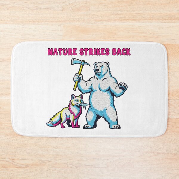Item preview, Nature Strikes Back Polar Bear Climate Change designed and sold by TeeARTHY.