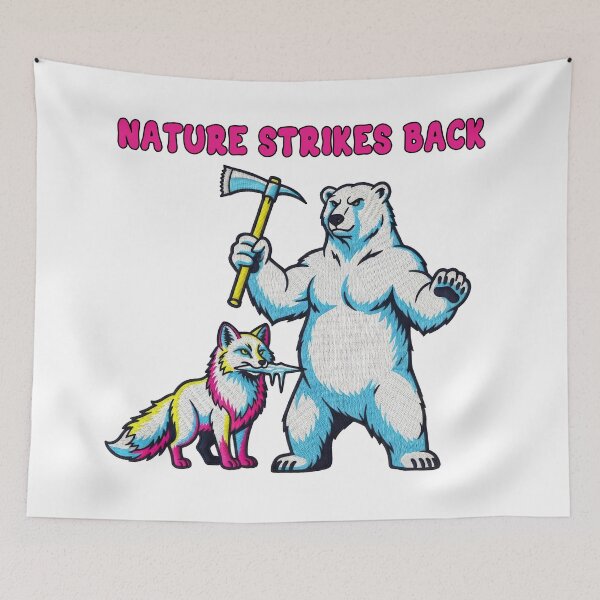 Item preview, Nature Strikes Back Polar Bear Climate Change designed and sold by TeeARTHY.