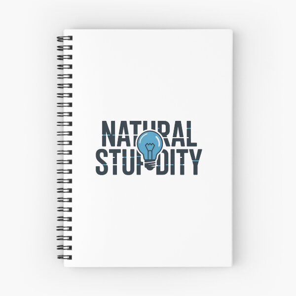 Item preview, Natural Stupidity Ironic Glitch Humor designed and sold by chattsuede.