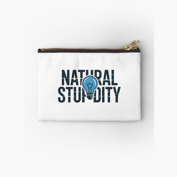 Item preview, Natural Stupidity Ironic Glitch Humor designed and sold by chattsuede.