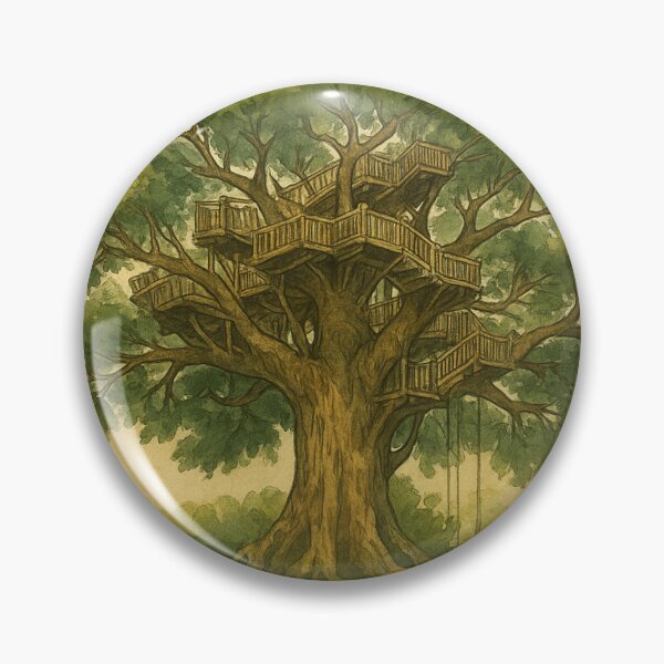 Item preview, Swiss Family Treehouse Print designed and sold by magicalartwork93.