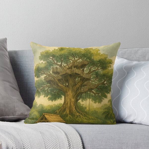 Item preview, Swiss Family Treehouse Print designed and sold by magicalartwork93.