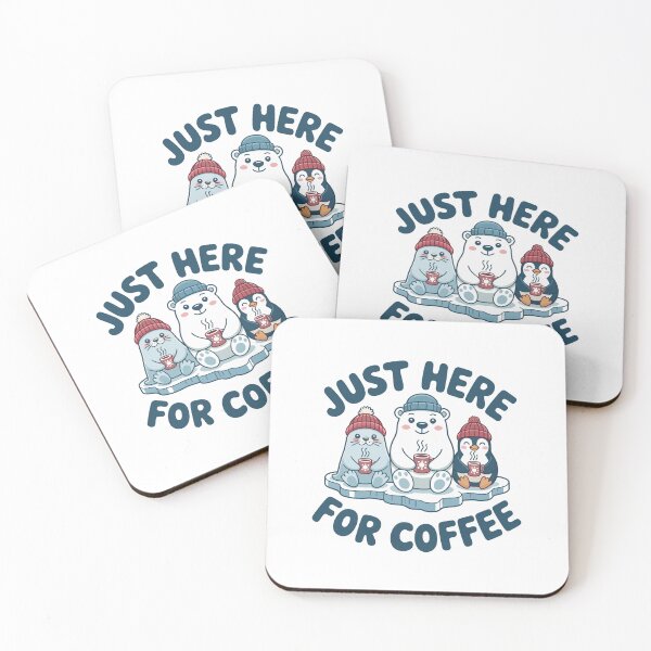 Item preview, Just Here for Coffee designed and sold by jkrphoto.