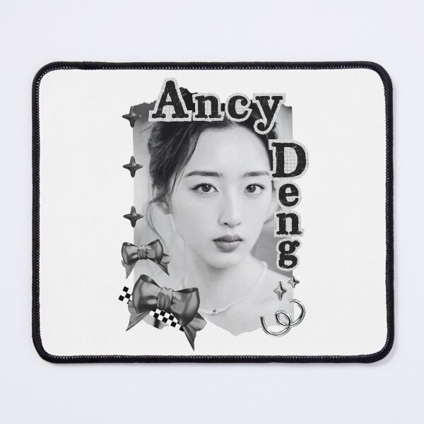 Item preview, Ancy Deng – Deng Jiajia (邓家佳) Chinese Actress Cdrama China Entertainment Black and White Collage Digital Art Portrait designed and sold by AJUNICE STUDIO.