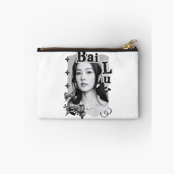 Item preview, Bai Lu (白鹿)Chinese Actress Cdrama China Entertainment Black and White Collage Digital Art Portrait designed and sold by AJUNICE STUDIO.
