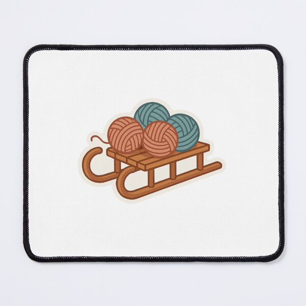 Item preview, Sled Full of Yarn designed and sold by SeeGraceStitch.