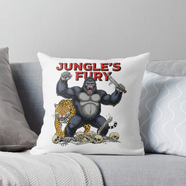 Item preview, Jungles Fury Gorilla and Leopard Animal Rebellion designed and sold by TeeARTHY.