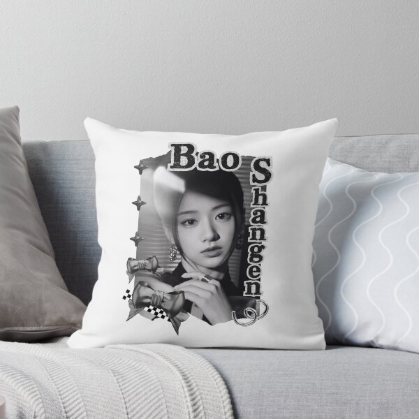 Item preview, Bao Shangen (包上恩) Chinese Actress Cdrama China Entertainment Black and White Collage Digital Art Portrait designed and sold by AJUNICE STUDIO.