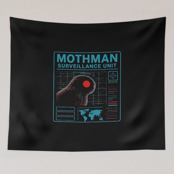 Item preview, Mothman Surveillance Unit designed and sold by Rare Plus Apparel!.