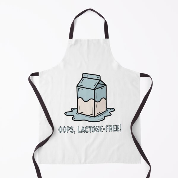 Item preview, Oops Lactose-Free Spilled Milk Cartoon Humor designed and sold by chattsuede.