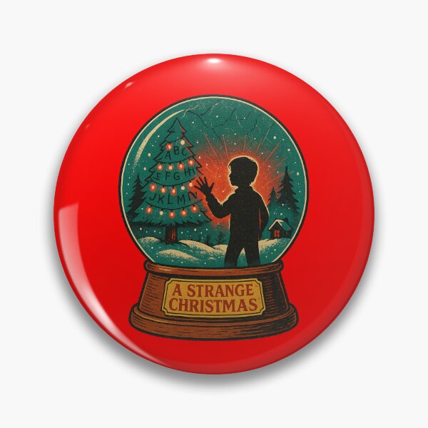 Item preview, A Strange Christmas Snow Globe designed and sold by FandomFunStudio.