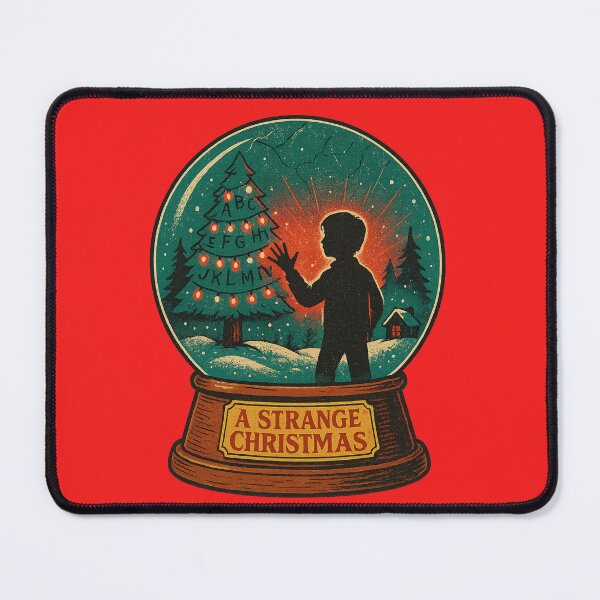 Item preview, A Strange Christmas Snow Globe designed and sold by FandomFunStudio.