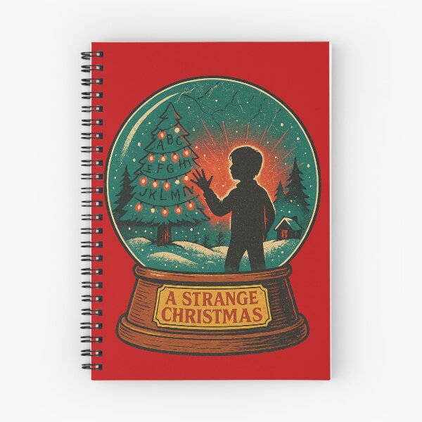 Item preview, A Strange Christmas Snow Globe designed and sold by FandomFunStudio.