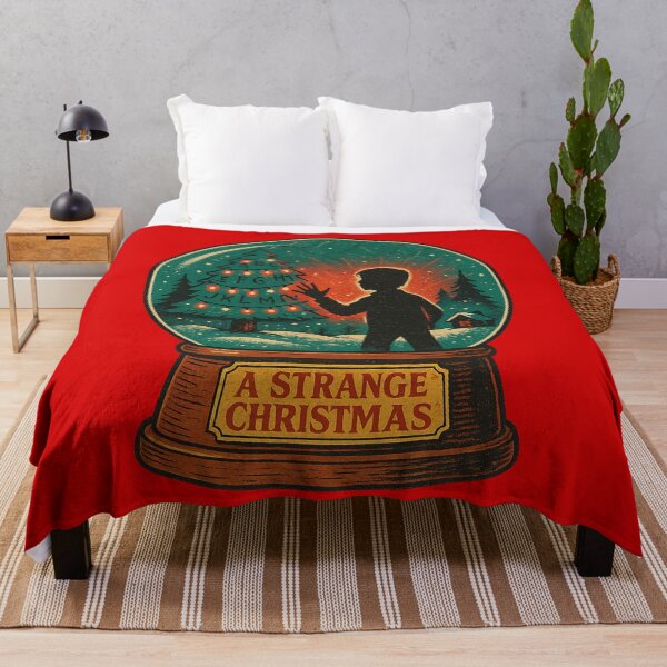Item preview, A Strange Christmas Snow Globe designed and sold by FandomFunStudio.