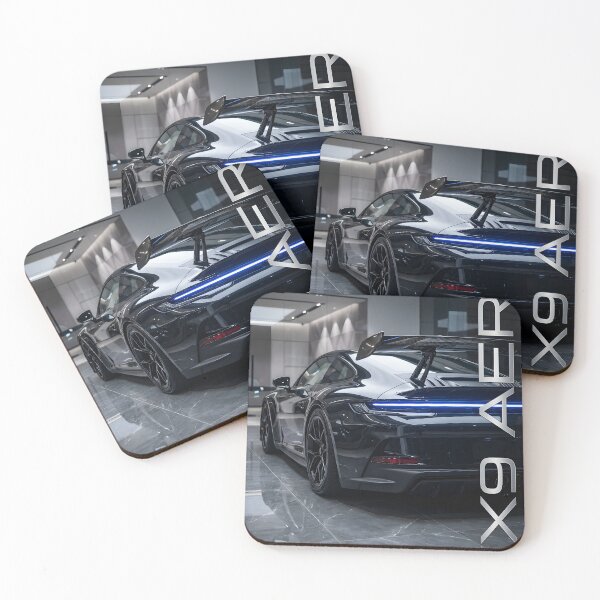 Item preview, VX9 Aero Supercar Poster – Modern Performance Automotive Art designed and sold by AbstractAuraArt.