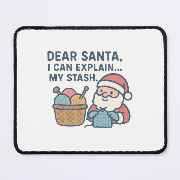 Item preview, Dear Santa, I can explain…my stash designed and sold by SeeGraceStitch.