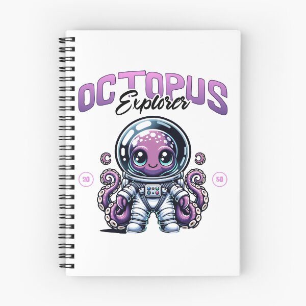 Item preview, Octopus Explorer: Cute Space Cadet designed and sold by Mosaiic1.