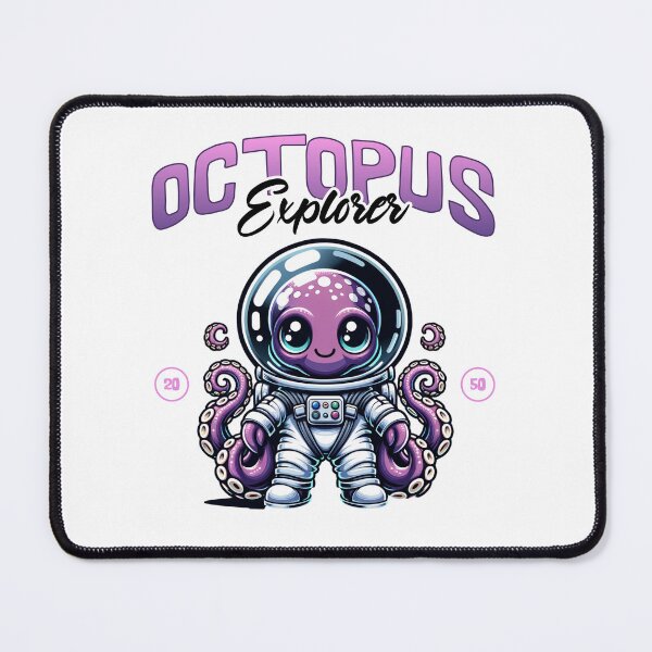 Item preview, Octopus Explorer: Cute Space Cadet designed and sold by Mosaiic1.