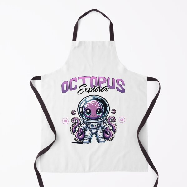 Item preview, Octopus Explorer: Cute Space Cadet designed and sold by Mosaiic1.