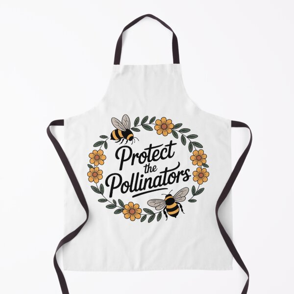 Item preview, Vintage Protect The Pollinators Rustic Bee Flower designed and sold by chattsuede.