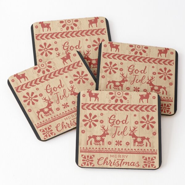 Item preview, Cozy Nordic Christmas Folk Illustration designed and sold by ChicTrendz.
