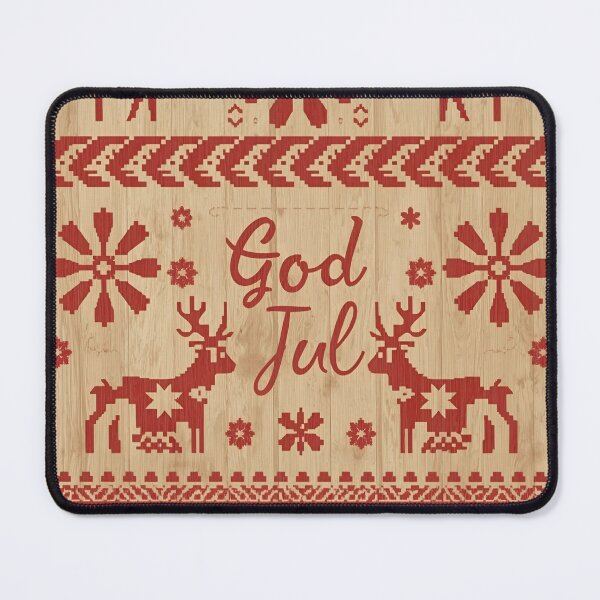 Item preview, Cozy Nordic Christmas Folk Illustration designed and sold by ChicTrendz.