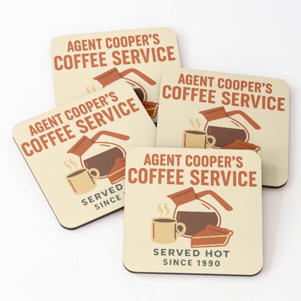 Item preview, Agent Cooper’s Coffee Service – Served Hot Since 1990 designed and sold by peaknerd.